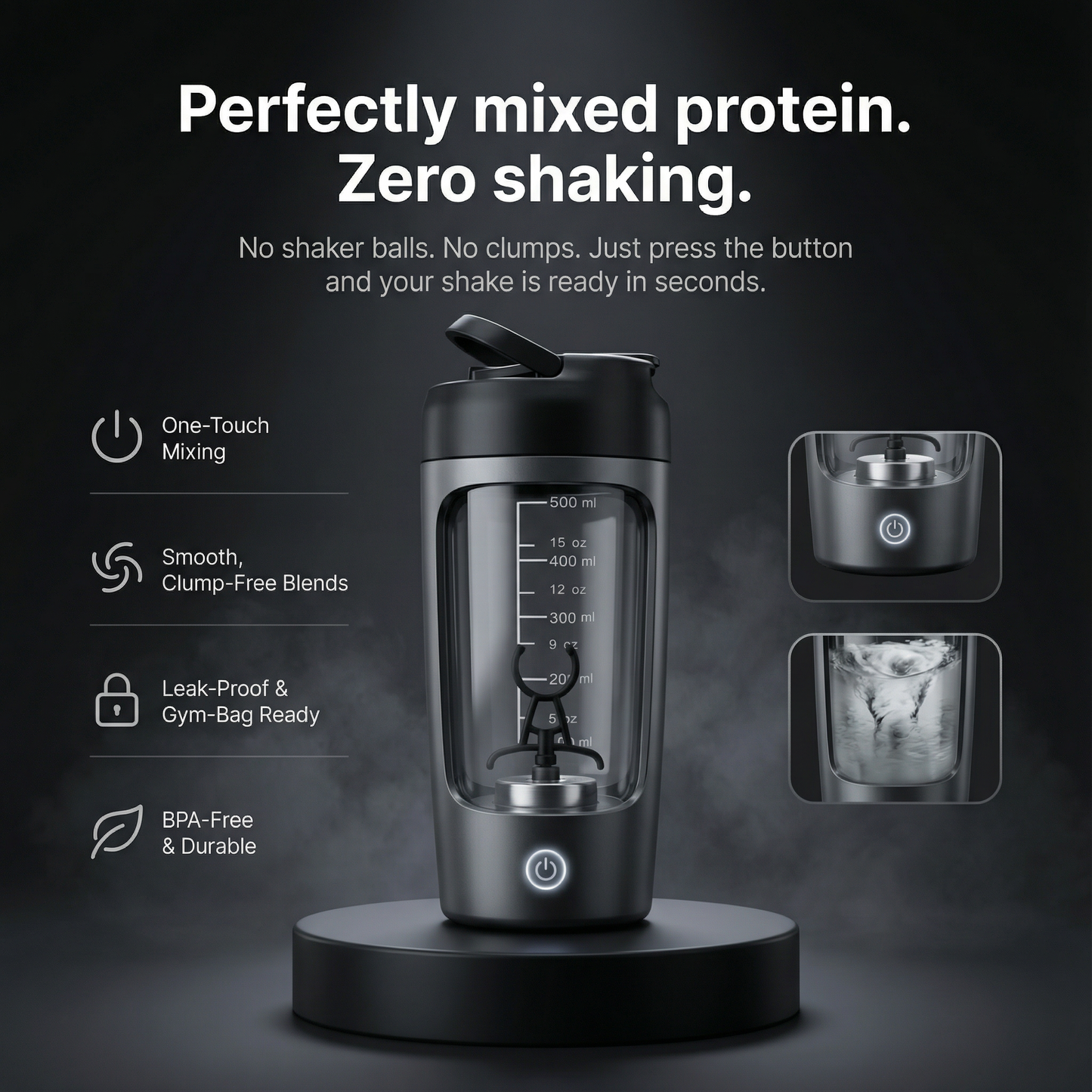 Gymmate™ Automatic Protein Shaker