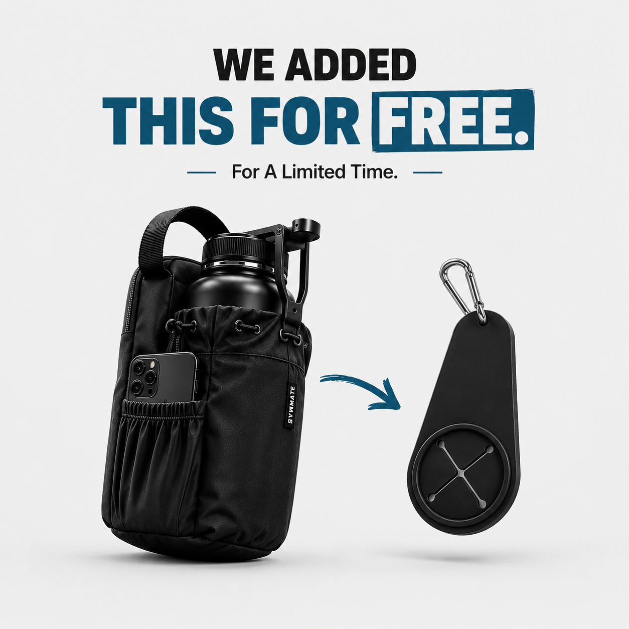 The GymMate Signature Magnetic Gym Bag